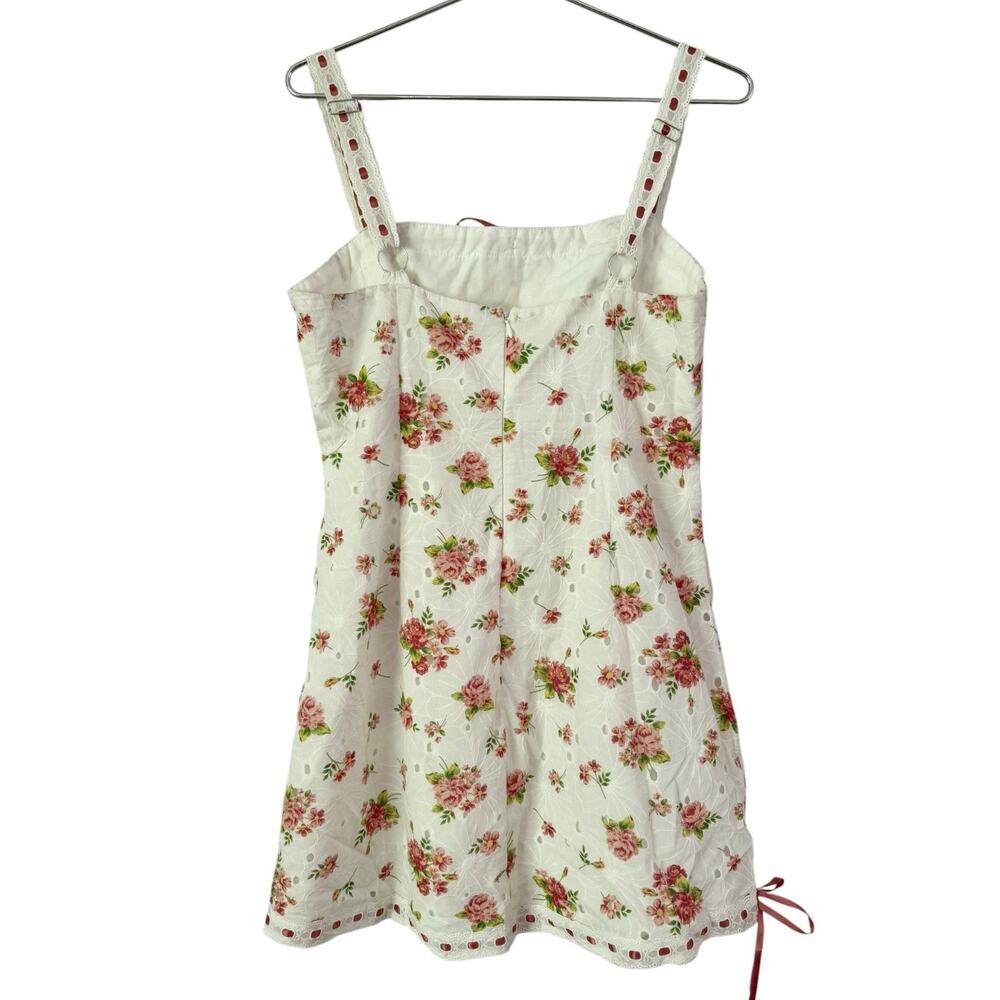 One & Only Collective Dress Size Large Romantic Feminine Lacey Bow - Picture 4 of 10